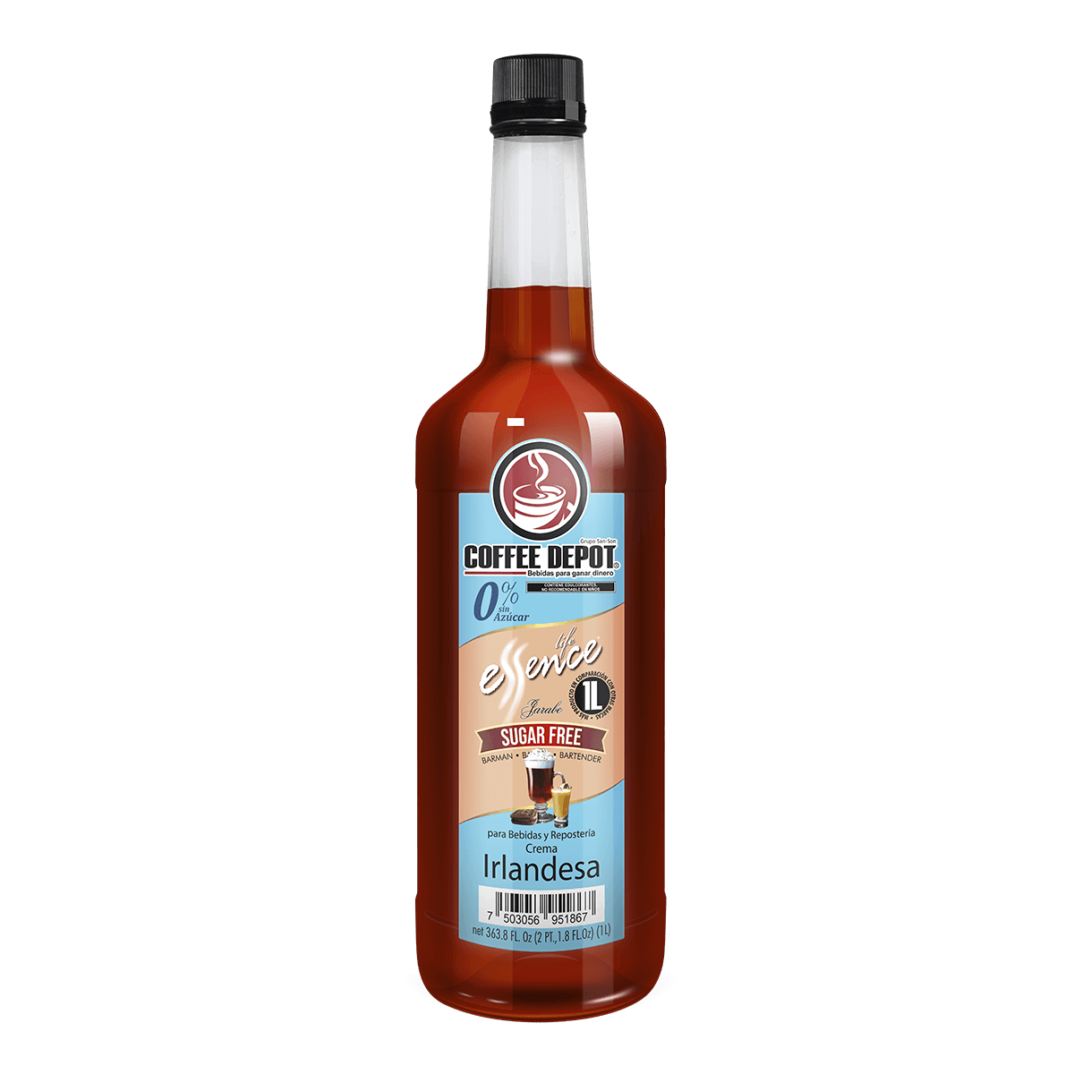 Saborizante Crema Irlandesa Sugar Free – Coffee Depot