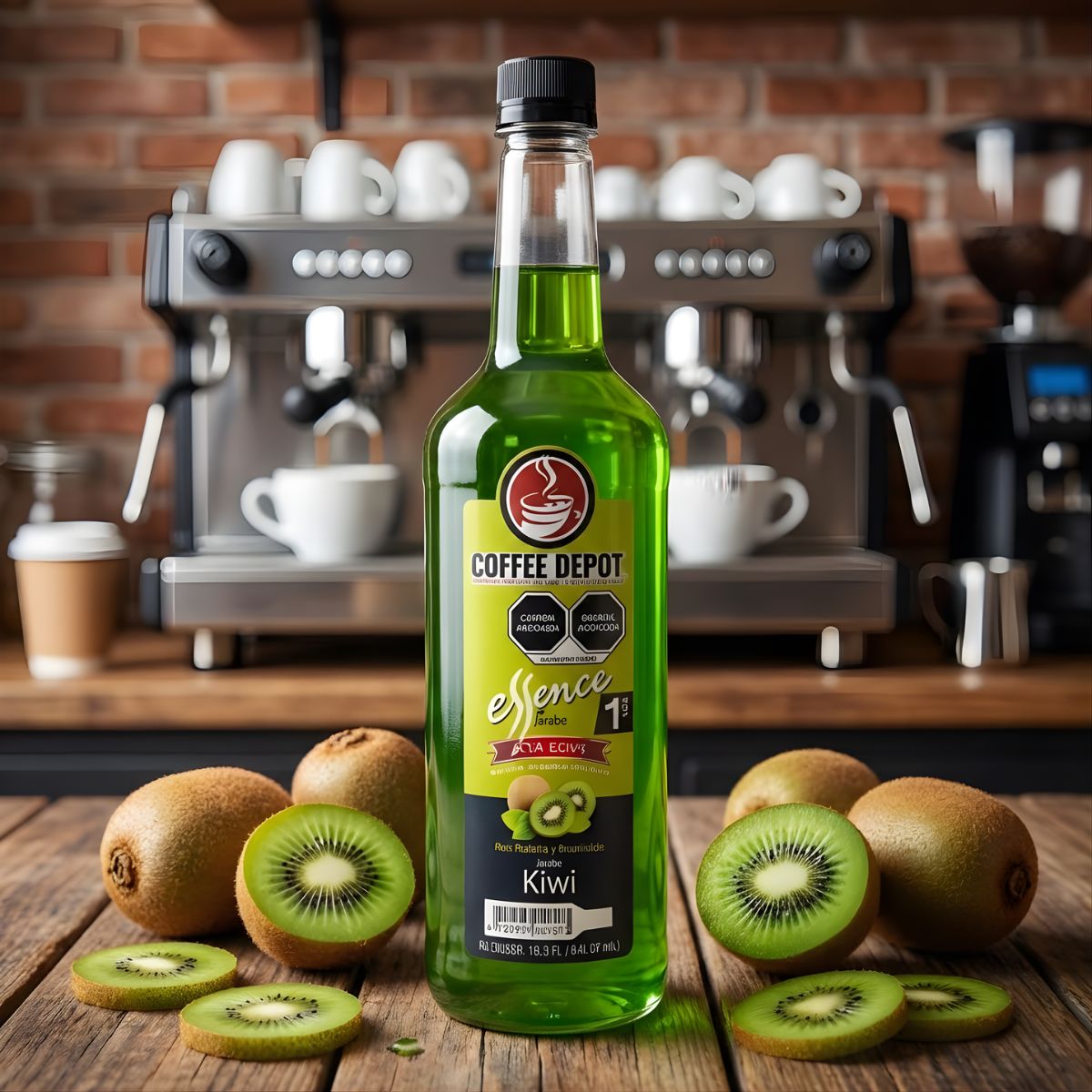 Saborizante de Kiwi Essence 1 L | Coffee Depot - Imagen 2