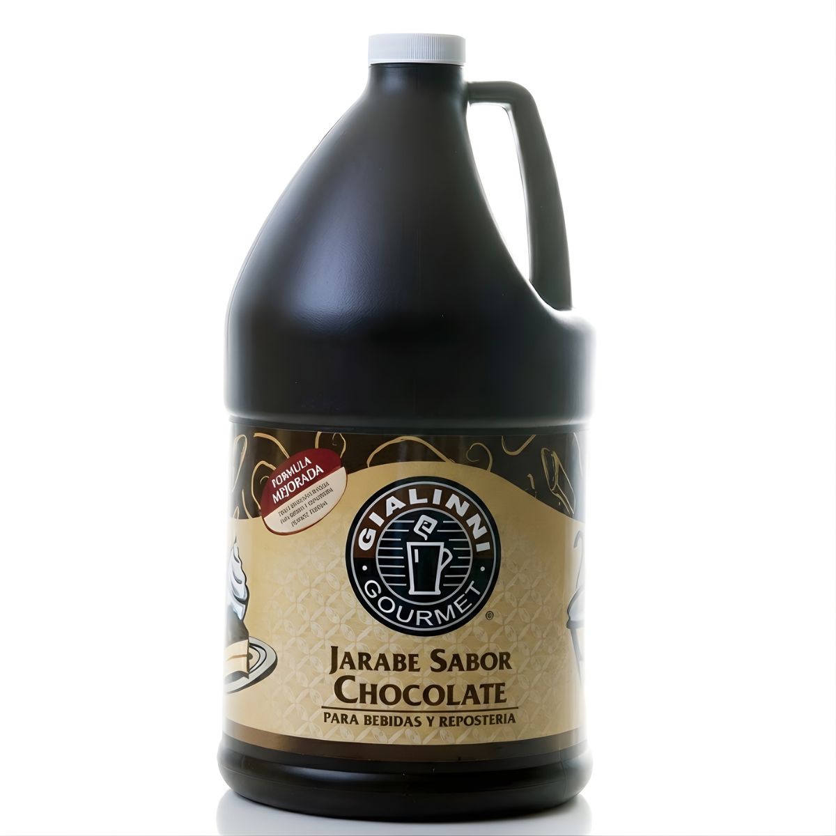 Salsa Chocolate Oscuro Gialinni 3.78 L | Topping Coffee Depot
