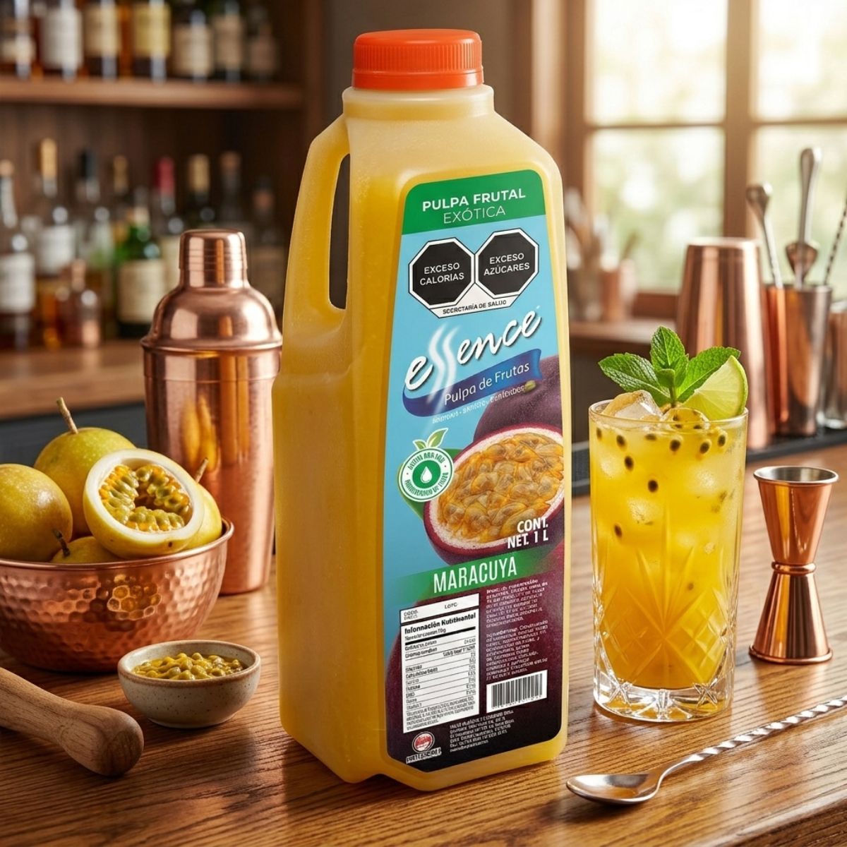 Pulpa de Frutas sabor Maracuyá 1 L – Coffee Depot - Imagen 2