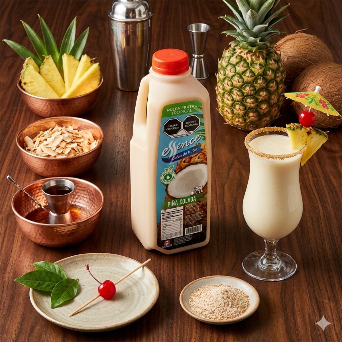 Pulpa de Frutas sabor Piña Colada 1 L | Coffee Depot - Imagen 2
