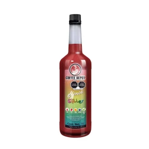 Jarabe Saborizante con Glitter 1L | Sabor Cereza