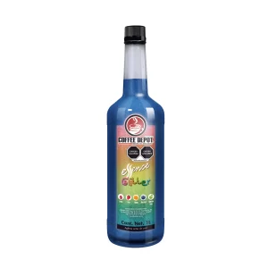 Jarabe Saborizante con Glitter 1L | Sabor Mora Azul